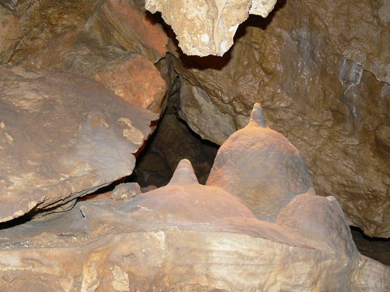 Z návštěvy Bozkovských dolomitových jeskyní.