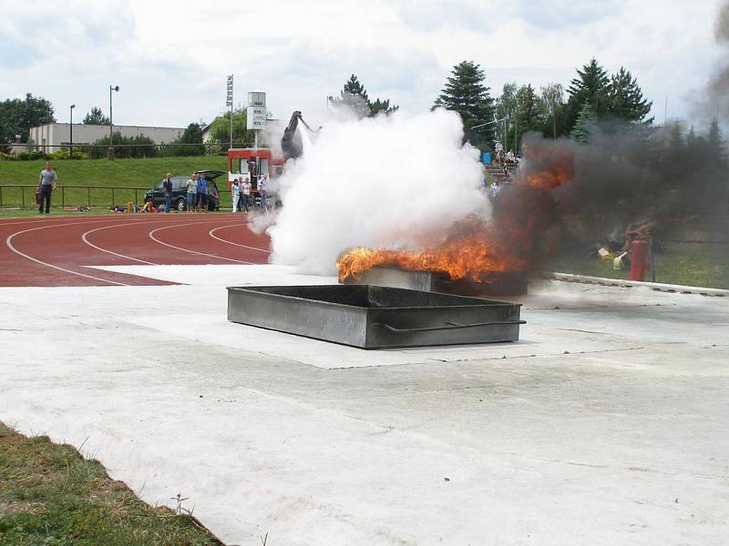 Štafeta 4 x 100 metrů.