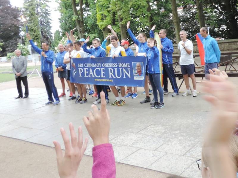 Peace Run v Jičíně.