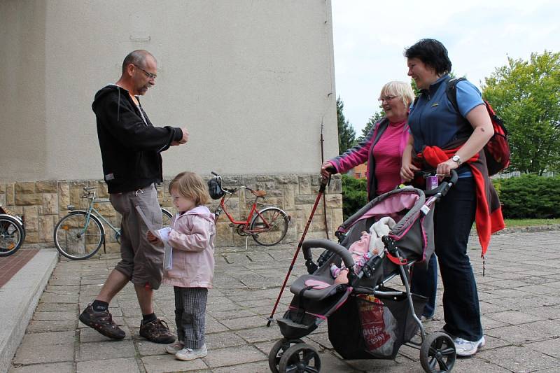 Z turistického pochodu Krajem Eduarda Štorcha.