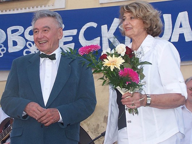 Josef Zíma a Yvetta Simonová.