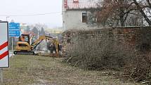 Zahájení prací na výstavbě kanalizace v Sedličkách.