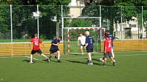 Fotbal hořických radních s klubem Pohoda.