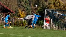 I. A třída - 15. kolo: Železnice - Stěžery 2:0