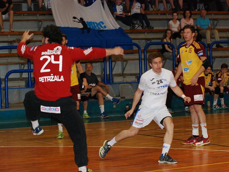 Extraliga házenkářů - o 5. místo: HBC Ronal Jičín - HC Dukla Praha.