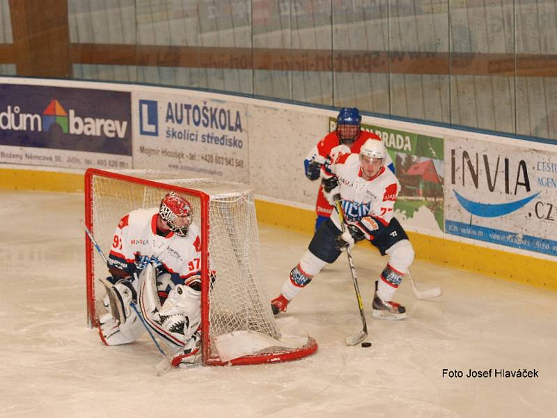 Utkání HC Jičín - HC Náchod.