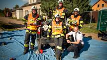 Na oslavách 140. výročí založení SDH Kopidlno se hasiči předvedli v plné parádě