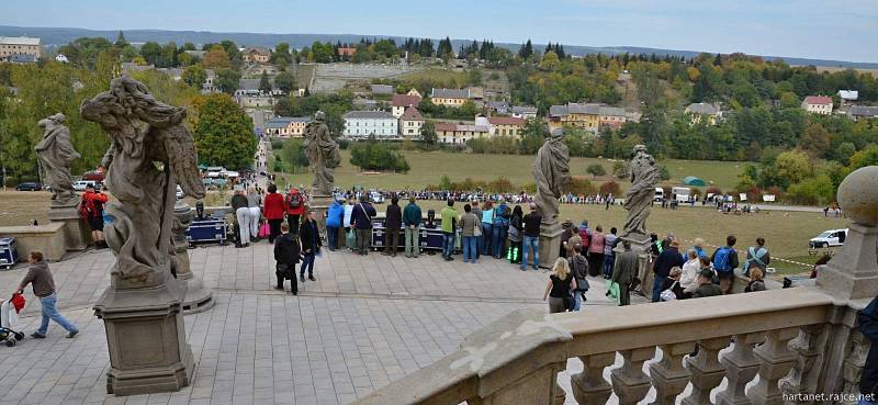 Svatohubertské slavnosti na Kuksu.