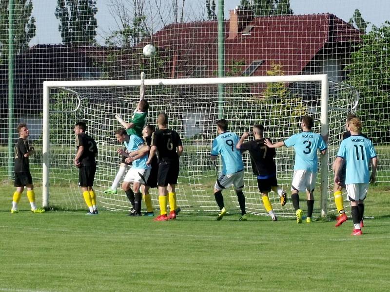 Krajský přebor ve fotbale: TJ Jiskra Hořice - SK Sobotka.