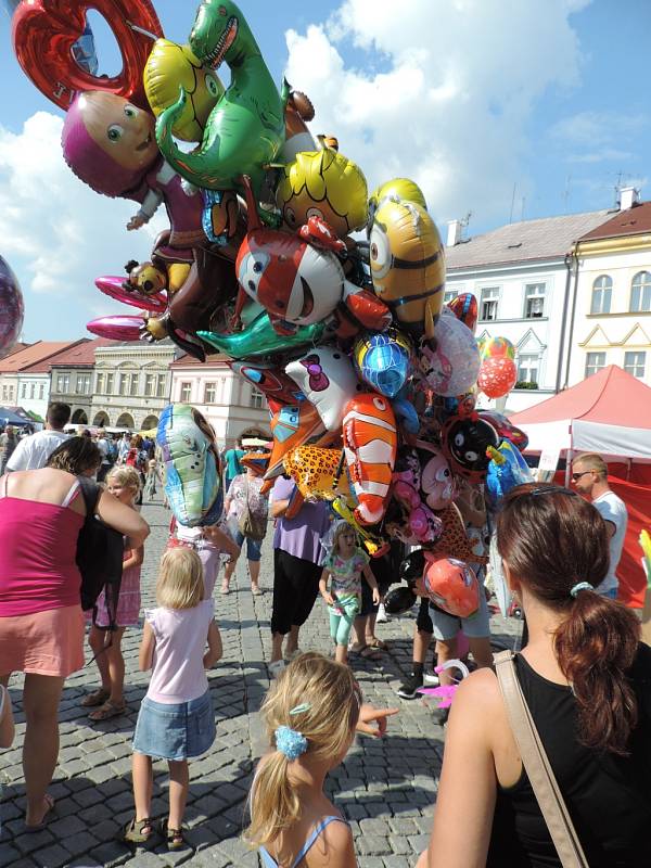 Sobota na pohádkovém festivalu.