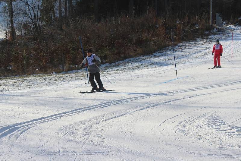 Osmých zimních sportovních her seniorů v Nové Pace se zúčastnil rekordní počet účastníků, z celého kraje se jich sjelo do Ski areálu Máchovka 233.