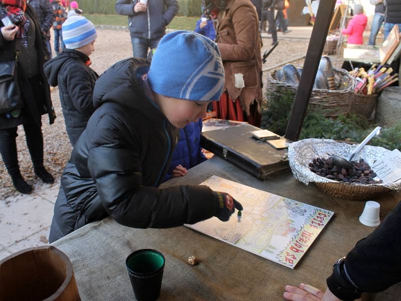 Čertí strašení na Starých Hradech.