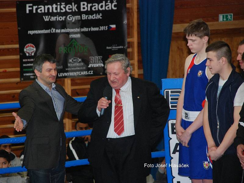 Mistrovství České republiky kadetů a školní mládeže v boxu 2016 v Jičíně.