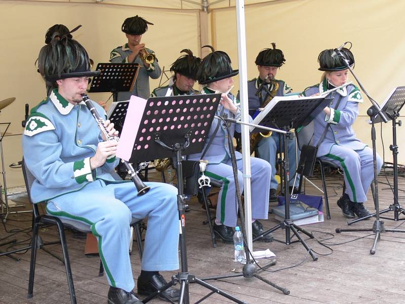 Koncert vojenské dechové hudby FJB 6 Náchod.