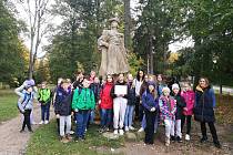 Škola hostila žáky a jejich učitelky z Trstené (Slovensko) a Podwilku (Polsko).