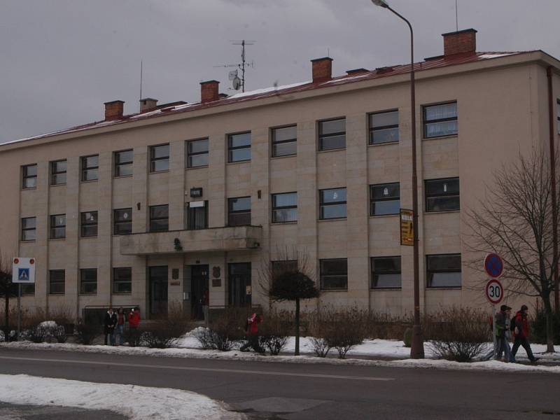 Budova Hořického gymnázia.