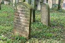 Z jičínského židovského hřbitova.