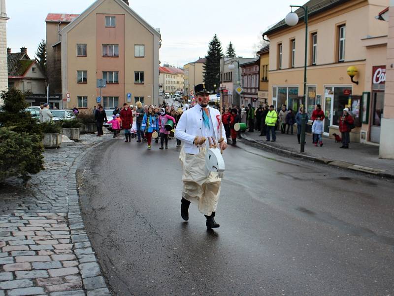 Masopustní oslavy v Nové Pace.