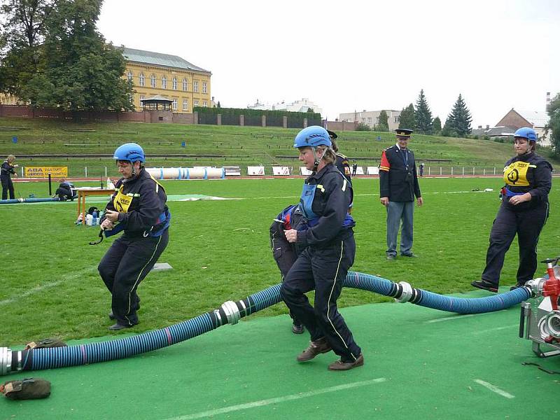 Ze soutěže hasičů, MČR ve CTIF.