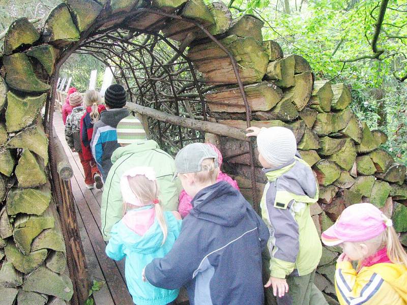 Z výletu dětí ostruženské mateřinky do liberecké ZOO.