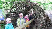 Z výletu dětí ostruženské mateřinky do liberecké ZOO.