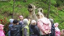 Z výletu dětí ostruženské mateřinky do liberecké ZOO.