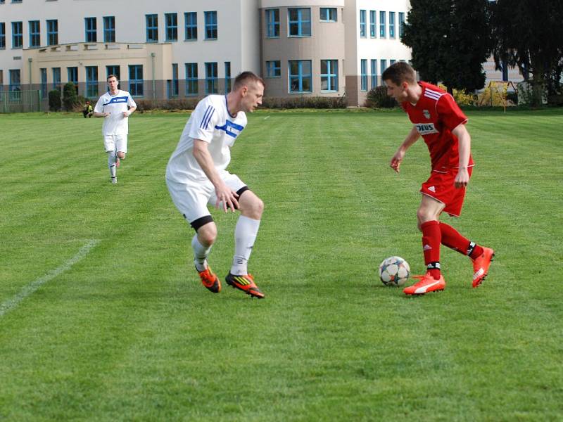 Utkání SK Sobotka – Sokol Třebeš.