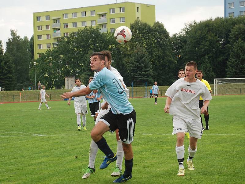 Utkání SK Jičín - Červený Kostelec.