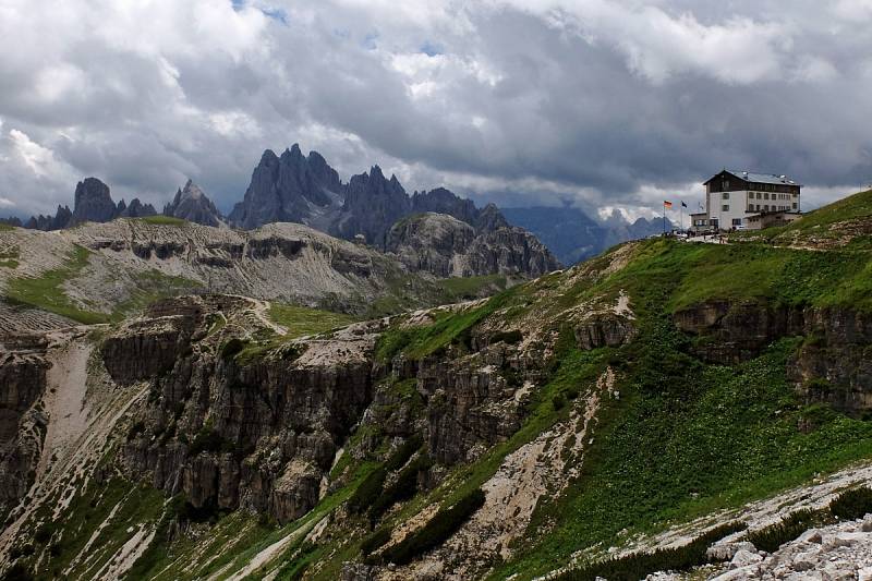 Výprava do Dolomit.