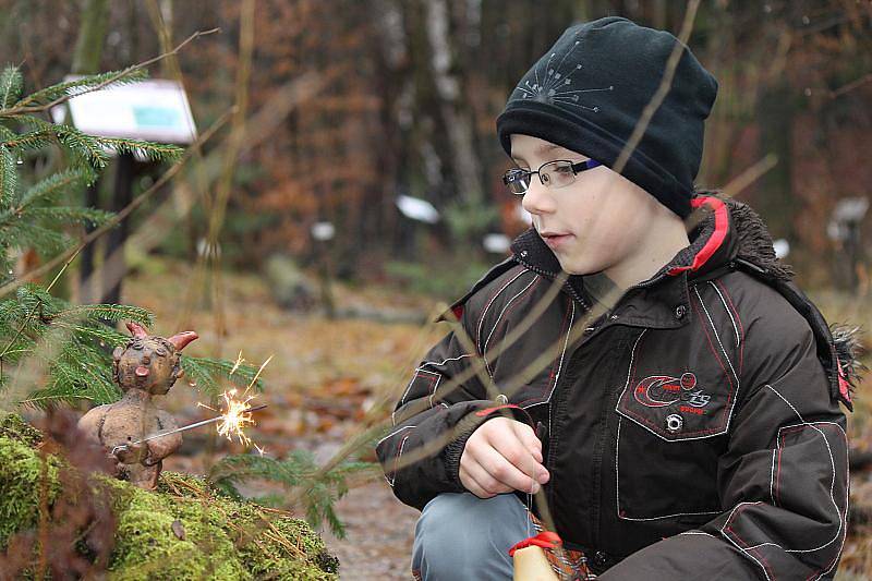 Vánoce v Muzeu přírody Český ráj na Prachově.