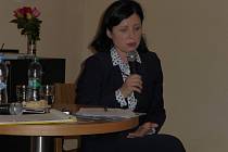 Eurokomisařka Věra Jourová přijela na besedu do Jičína.