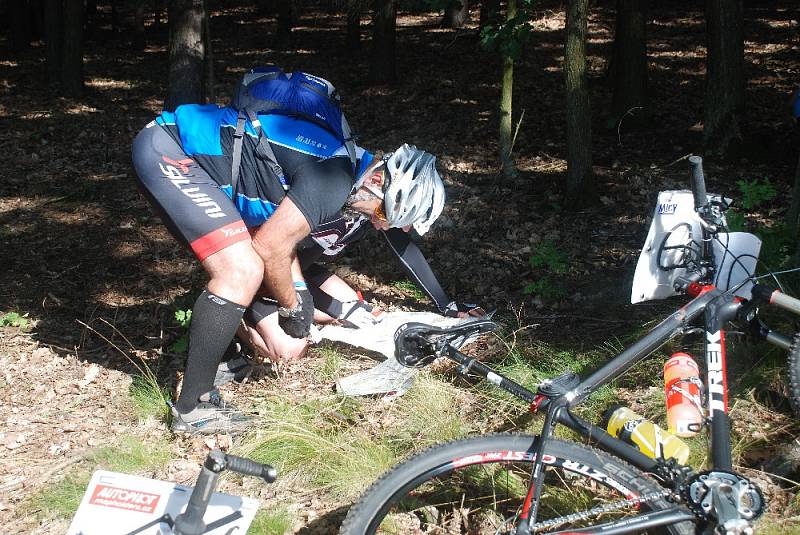 Z lužanského závodu Superior Bike Adventure.