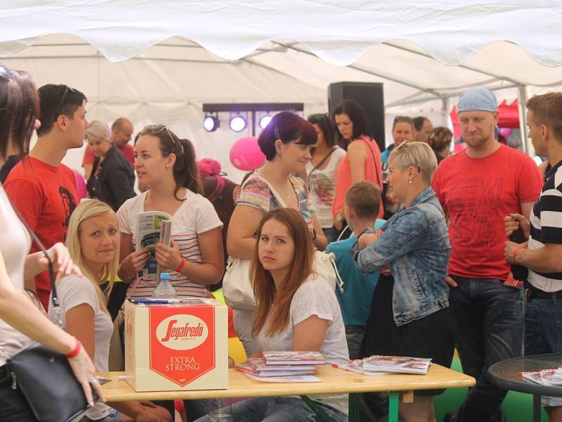 Jičínský Food festival v zámeckém parku.