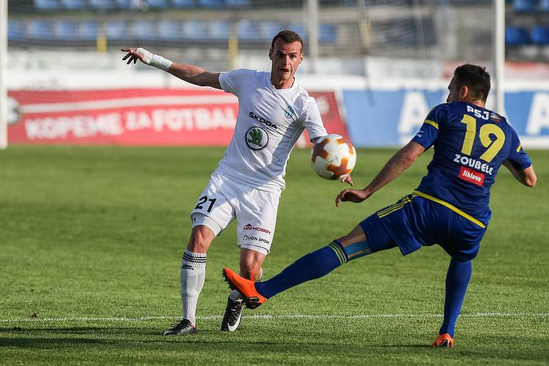 Utkání 26. kola první fotbalové ligy FC Vysočina Jihlava - FK Mladá Boleslav.