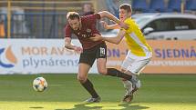 Fotbalové utkání třetího kola MOL Cupu mezi FC Vysočina Jihlava a AC Sparta Praha.