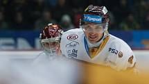 Zápas 41. kola hokejové extraligy mezi HC Dukla Jihlava a HC Sparta Praha.