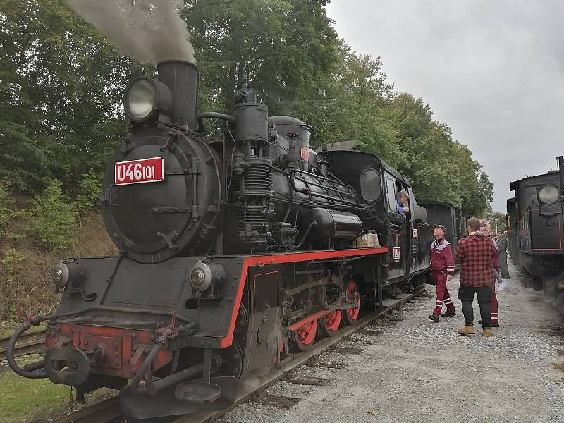 Den ve znamení železnice v Jindřichově Hradci.