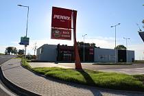 Penny Market na kraji Polné je již téměř hotový, otevřít má v druhé polovině září.