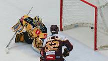 Zápas 36. kola hokejové extraligy HC Dukla Jihlava - HC Verva Litvínov.