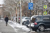 Parkování v Jihlavě, ilustrační foto