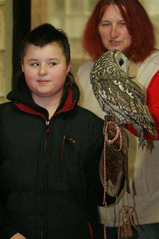 Při sobotním Dni sov a dravců v jihlavské Zoo s návštěvníky v pavilonu šelem rychle spřátelily a nechaly se i pohladit.