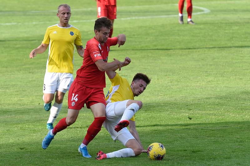 15.6.2020 - 23 kolo F:NL mezi domácí FC Zbrojovka Brno a FC Vysočina Jihlava