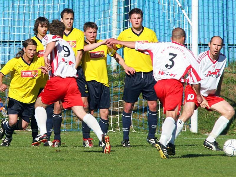 Mladý kádr Vrchoviny nevyužil vlastní prostředí k uspokojivému bodovému zisku