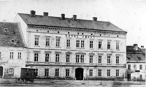 Hotel Czap před rokem 1900.