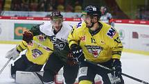 Utkání 22. kola Chance ligy mezi HC Dukla Jihlava a HC Slovan Ústí nad Labem.