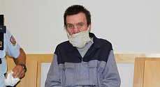 Bezdomovec Luděk Dvořák před jihlavským soudem