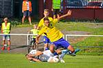 Další tři body do druholigové tabulky si ve středu připsali fotbalisté FC Vysočina Jihlava (ve žlutých dresech). Juniorku Sparty na jejím hřišti zdolali 3:1.