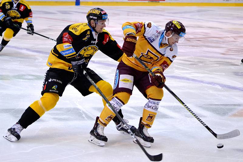 V utkání 23. kola Topsprt extraligy ledního hokeje hostil domácí HC Verva Litvínov na svém ledě celek HC Dukla Jihlava.