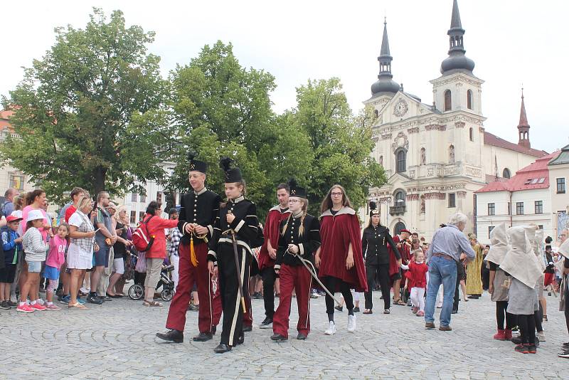 Takto to vypadalo na 23. setkání hornických měst a obcí v Jihlavě v roce 2019.