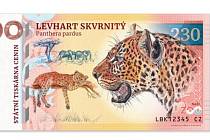 Jihlavská zoo vydala pamětní bankovky s levhartem, krokodýlem a gibony.
